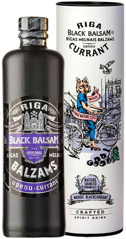 Ликер Riga Balzams Currant 0.5 л в тубе