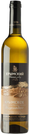 Вино Крымское Белое Полусладкое 3 л