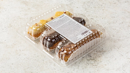 Ассорти эклеров «Карамель, Пралине, Шоколад»