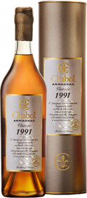 Арманьяк «Chabot 1991» в тубе, 0.7 л