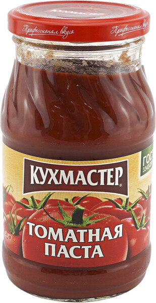 Паста томатная Кухмастер ГОСТ 480 гр ст/б