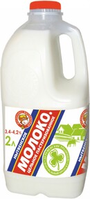 Молоко МЗ НЫТВЕНСКИЙ цельное 3,4%-4,2% п/б без змж 2000мл