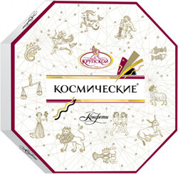 Конфеты шоколадные «Фабрика имени Крупской» Космические с начинкой из молочно-шоколадного крема, 460 г