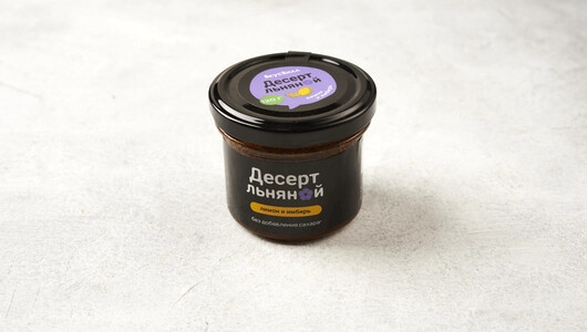 Десерт льняной «Лимон и Имбирь»