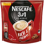 Напиток кофейный Nescafe Classic 3в1, 20x14.5г
