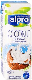 Напиток Alpro кокосовый с рисом обогащенный кальцием и витаминами, 0,25л