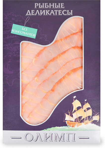 Осетр х/к ломтики Олимп 200г в/у Россия