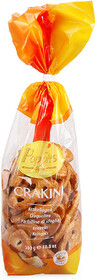 Печенье Crakini в форме кренделя, Poppies, 300 г, Бельгия