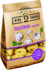Печенье Nina farina тараллини с чесноком 180 гр