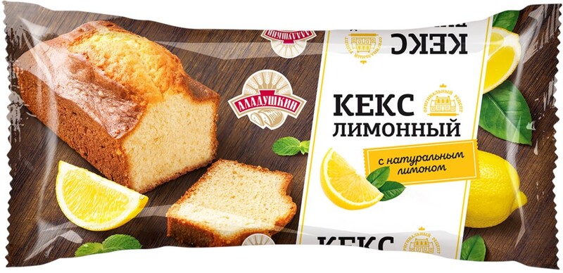 Кекс Аладушкин лимонный 350г