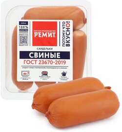 Сардельки Ремит Свиные 460 г