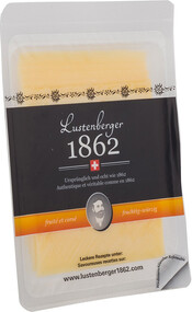 Сыр твердый Lustenberger 1862 фруктово-пряный нарезка 50% 110 г