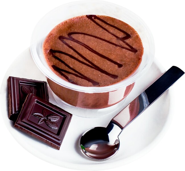 Пирожное 0 калорий Прага из заварного крема с шоколадным бисквитом 85г