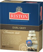 Чай черный Riston Earl Grey 100 пакетиков