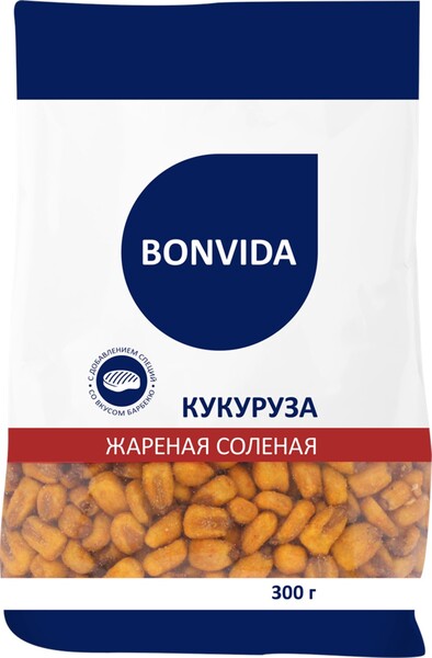 Кукуруза BONVIDA Барбекю, 300г