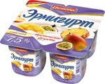 Йогурт Ehrmann Эрмигурт сливочный тропические фрукты 7,5% 100 г