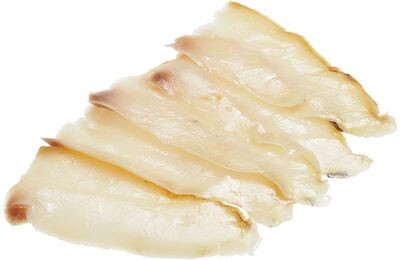 Масляная рыба холодного копчения нарезка 100г