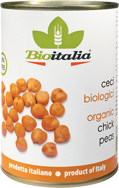 Горох консервированный Bioitalia органический, 400 г