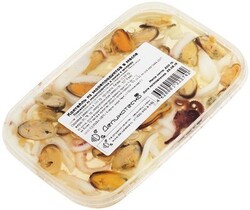 Коктейль из морепродуктов в масле 200г