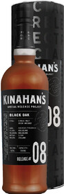 Виски ирландский «Kinahan’s Black Oak Cask Release № 8» в тубе, 0.7 л