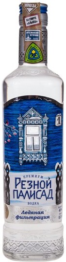 Водка «Резной палисад» Россия, 0,5 л