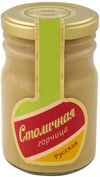 Горчица МЖК Столичная Русская, 195г