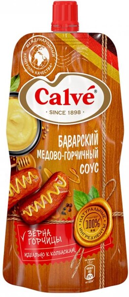 Соус Calve Баварский медово-горчичный 230г