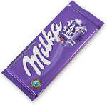 Шоколад молочный Milka с альпийским молоком, 90г