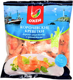 Креветки королевские ОКЕЙ в панцире в/м 50/70 700г