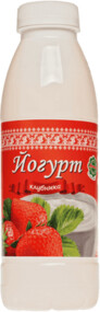 Йогурт со вкусом клубники 2% жир., 450г