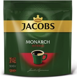 КОФЕ РАСТВОРИМЫЙ JACOBS MONARCH INTENSE 500 гр. м/у