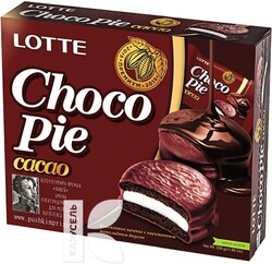 Пирожное Choco Pie Lotte Сacao, 336 г