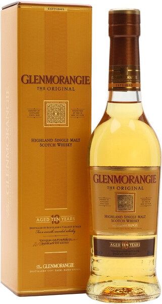 Виски Glenmorangie The Original 10 y.o. 40% 0.35л п/у