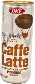 Кофейный напиток Lotte Caffe Latte, 240 мл., жестяная банка