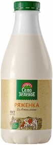 Ряженка Село зеленое 2.5%, 930г БЗМЖ