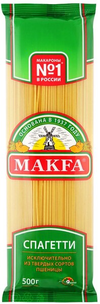 Макаронные изделия Makfa Спагетти, 500г