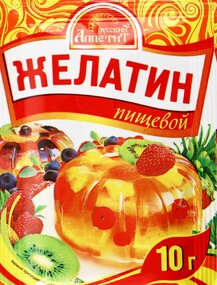 Желатин РУССКИЙ АППЕТИТ пищевой, 10г Россия, 10 г