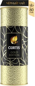 Чай Curtis Gold Edition ассорти лист 80 гр., ж/б
