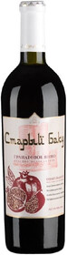 Вино красное полусладкое «Старый Баку Гранатовое», 0.75 л