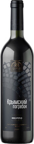 Вино Крымский Погребок Мерло красное сухое 0,75 л