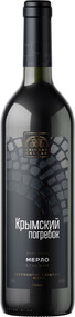 Вино Крымский Погребок Мерло красное сухое 0,75 л