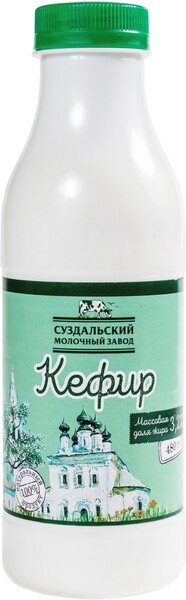 Кефир СуздальскийМЗ 3,2% 480г