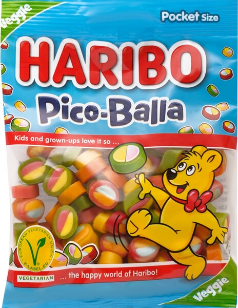 Мармелад жевательный HARIBO Пико-Балла, 100г Испания, 100 г