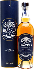 Виски Royal Brackla 12 y.o. Highland single malt scotch whisky (gift box) 0.7л
