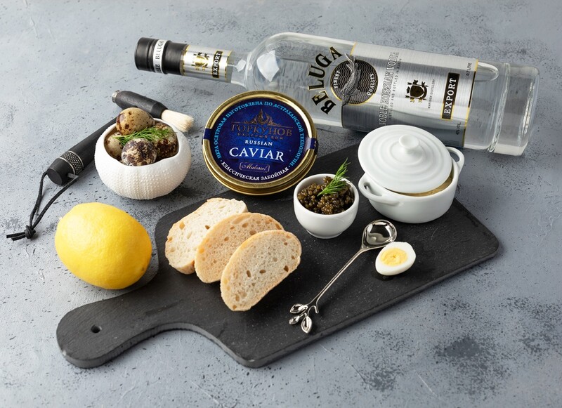 Икра черная осетровая забойная, ИД Горкунов, 125 грамм