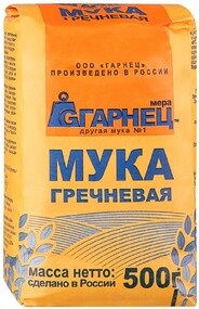 Мука Гарнец гречневая 500г