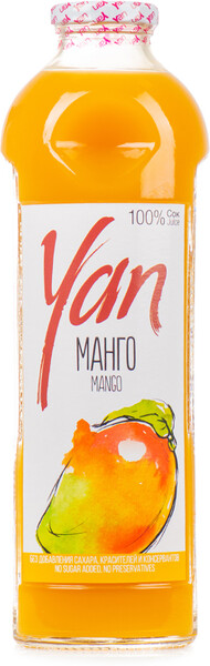 Сок YAN Манго ст. Армения, 0.93 L