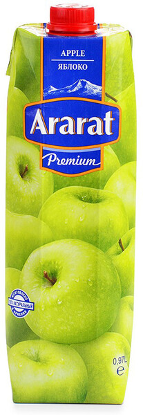 Сок Ararat Premium Армянское яблоко, 0,97 л