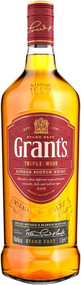 Виски GRANT'S Triple Wood Шотландский купажированный 40%, 0.5л Великобритания, 0.5 L
