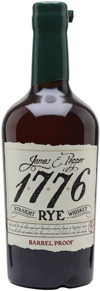 Виски американский «James E. Pepper 1776 Straight Rye Barrel Proof», 0.75 л